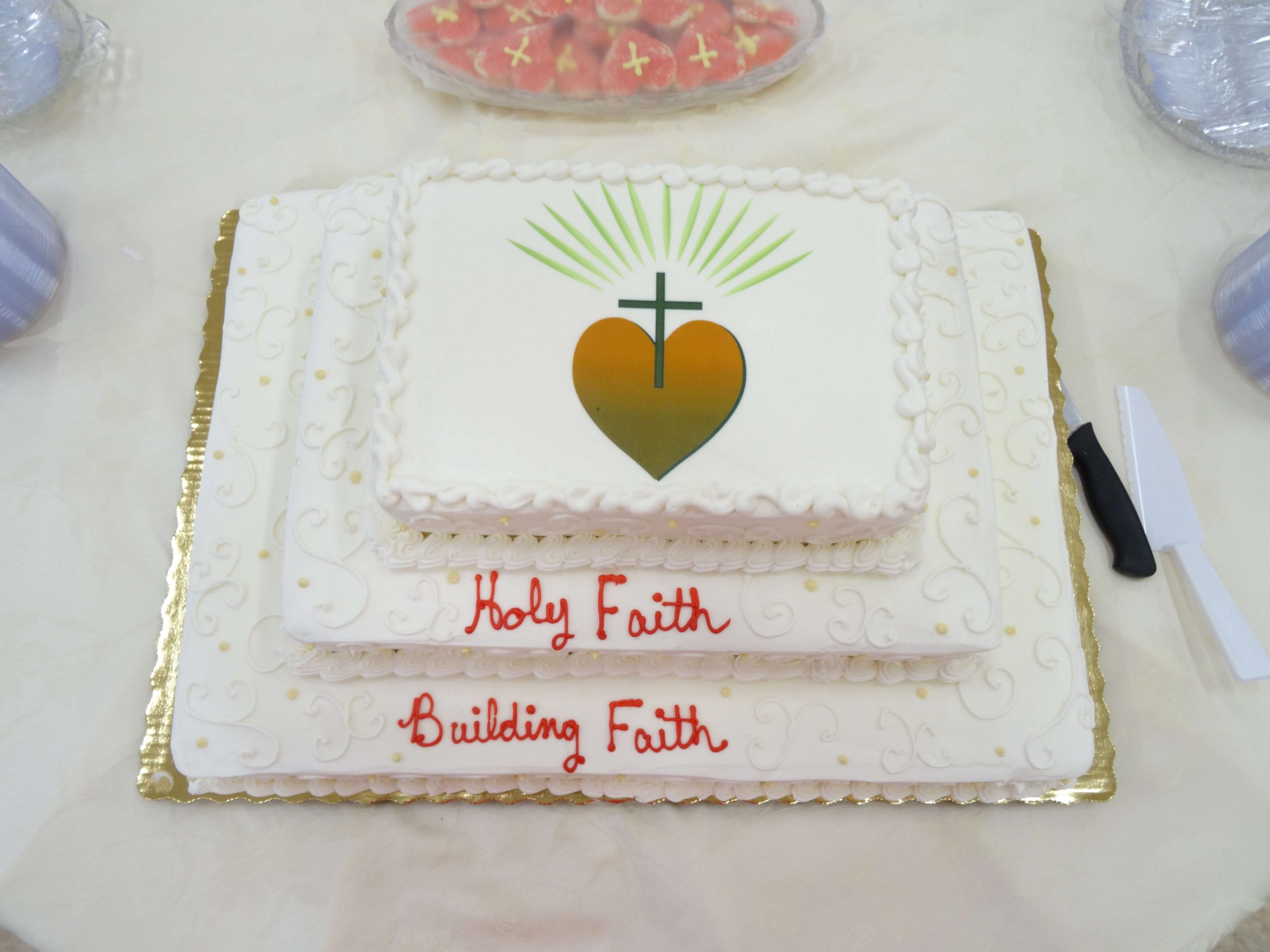 Cake - Holy Faith Building Faith