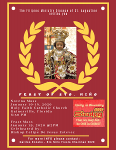 Santo Nino Novena Mass