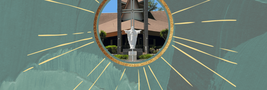 Green Acrylic Easter Service Desktop Wallpaper